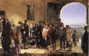 Jerry Barrett The Mission of Merey:Florence Nightingale Receiving the Wounded at Scutari oil painting reproduction